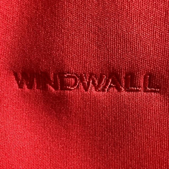 The North Face Windwall Jacket Men's 3XL Full Zip XXXL Fleece Lined Outdoor Red - Picture 3 of 8